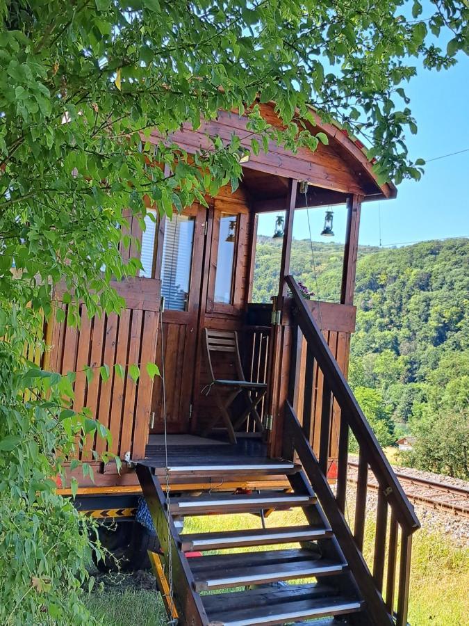 Autarkes Tiny House Mit Rheinblick Apartment Rumikon ภายนอก รูปภาพ